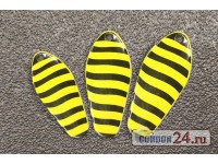 Лепесток для блесны GR Myr Fluo, цвет 053